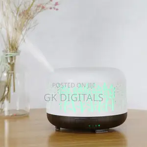 Electric Aroma Diffuser With Led Light - Essential Oil Diffuser