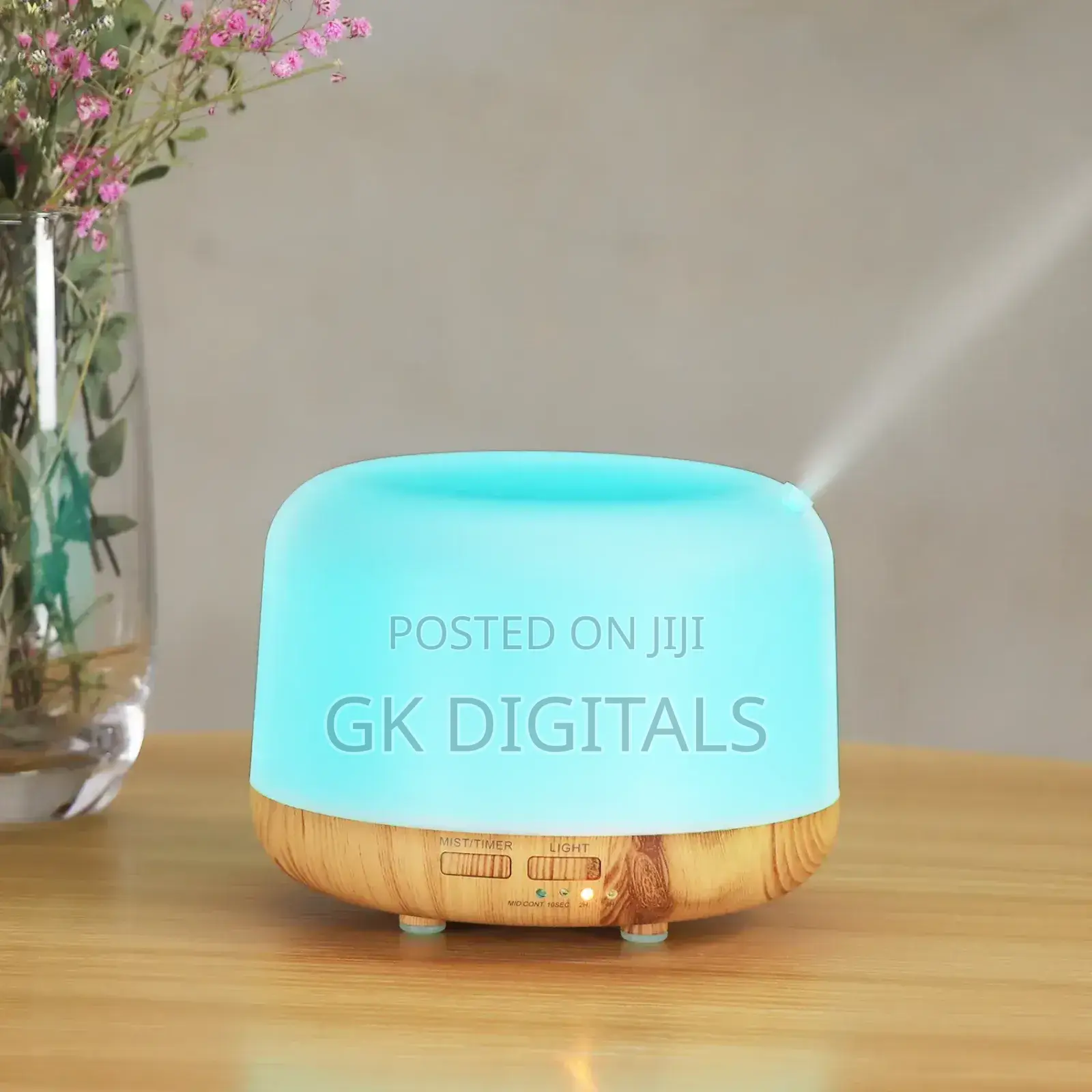 Electric Aroma Diffuser With Led Light - Essential Oil Diffuser