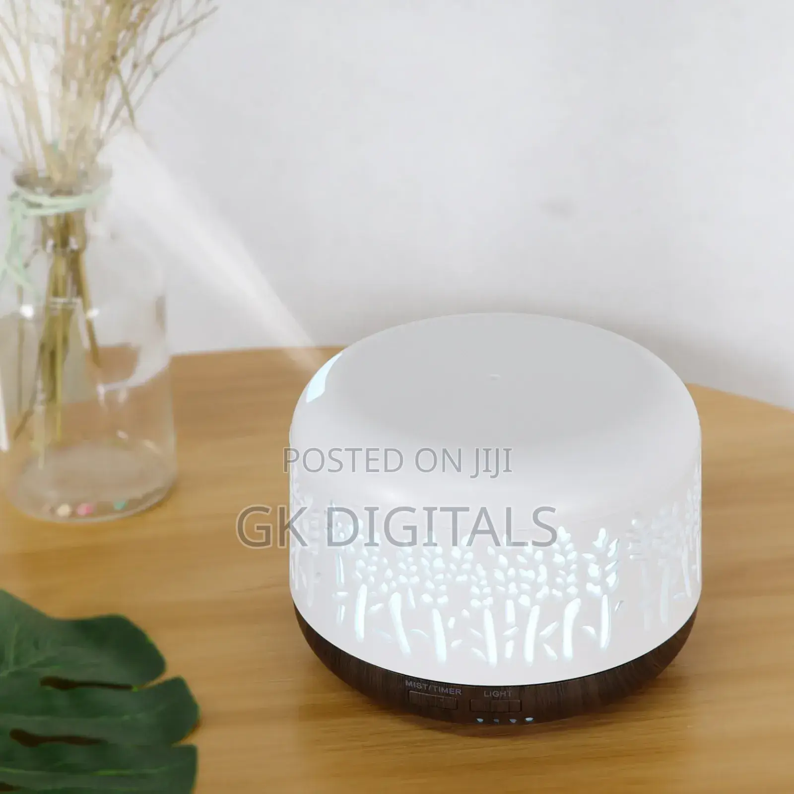 Electric Aroma Diffuser With Led Light - Essential Oil Diffuser