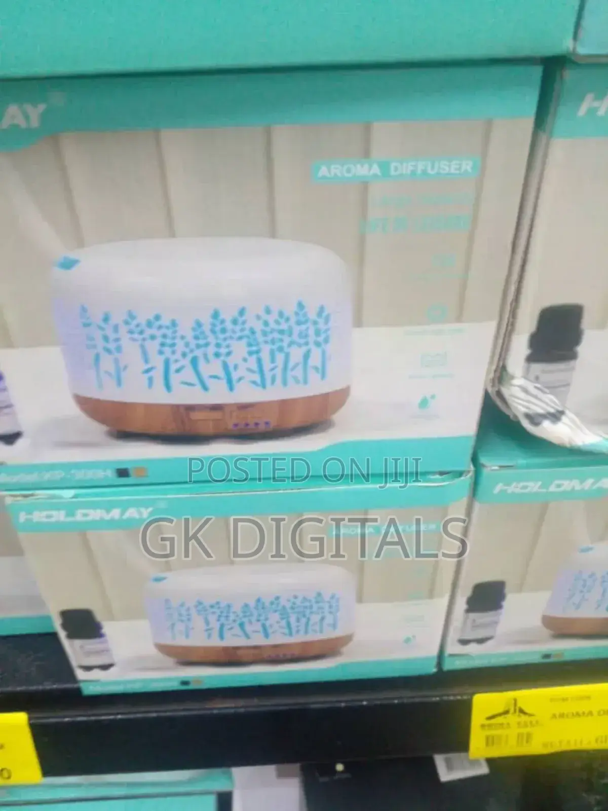 Electric Aroma Diffuser With Led Light - Essential Oil Diffuser