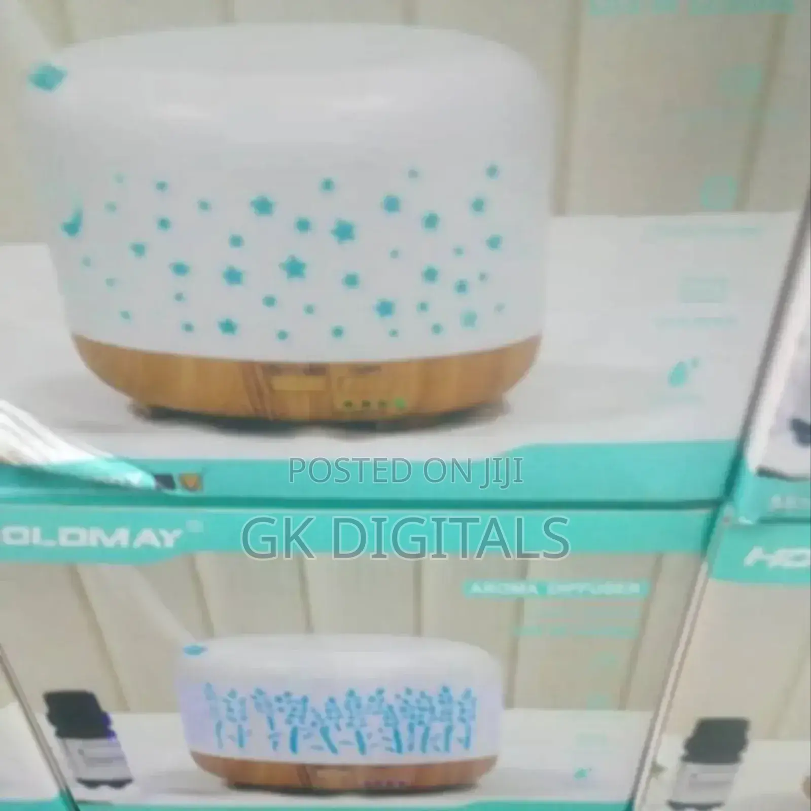 Electric Aroma Diffuser With Led Light - Essential Oil Diffuser
