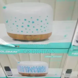 Electric Aroma Diffuser With Led Light - Essential Oil Diffuser