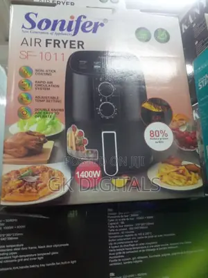 8l Large Capacity Air Fryer - 2400w, Healthy Easy to Clean