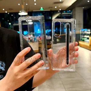 Z Fold 7 Clear S Pen Case With Screen Protector