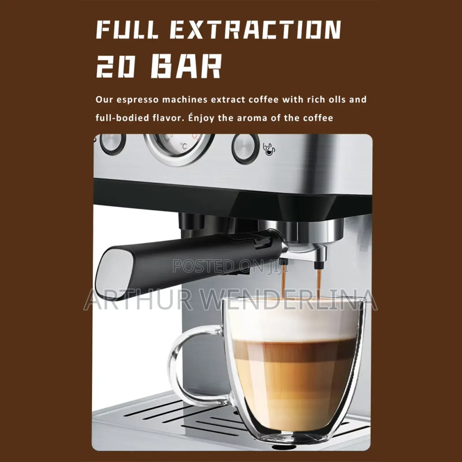 Sokany Sk-04036 4 in 1 Espresso Coffee Machine 1.6l 1400w , 20bar