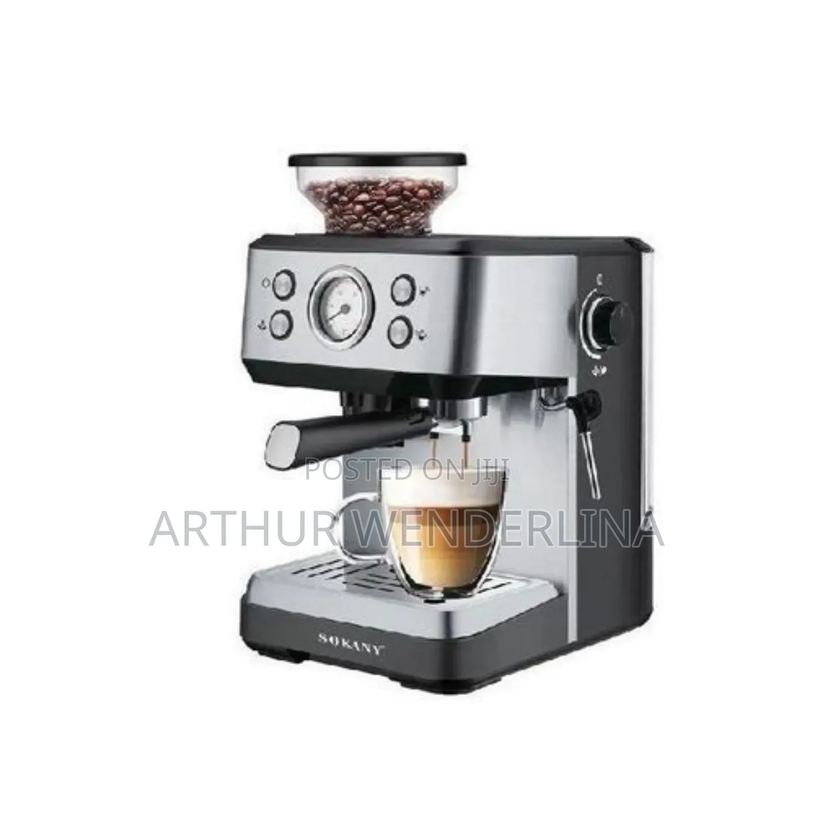 Sokany Sk-04036 4 in 1 Espresso Coffee Machine 1.6l 1400w , 20bar