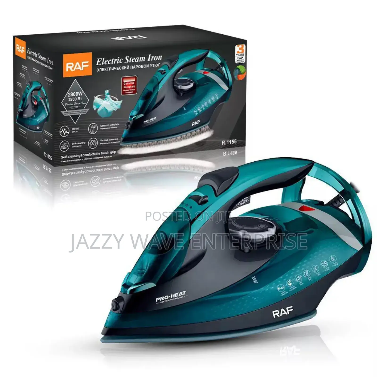 Raf Steam Iron