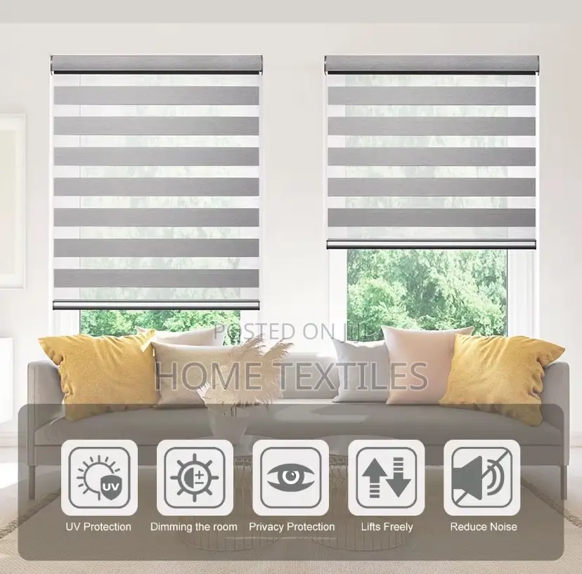 4 Feet Privacy Zebra Blinds