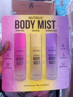 3pcaks Nutrius Body Mist