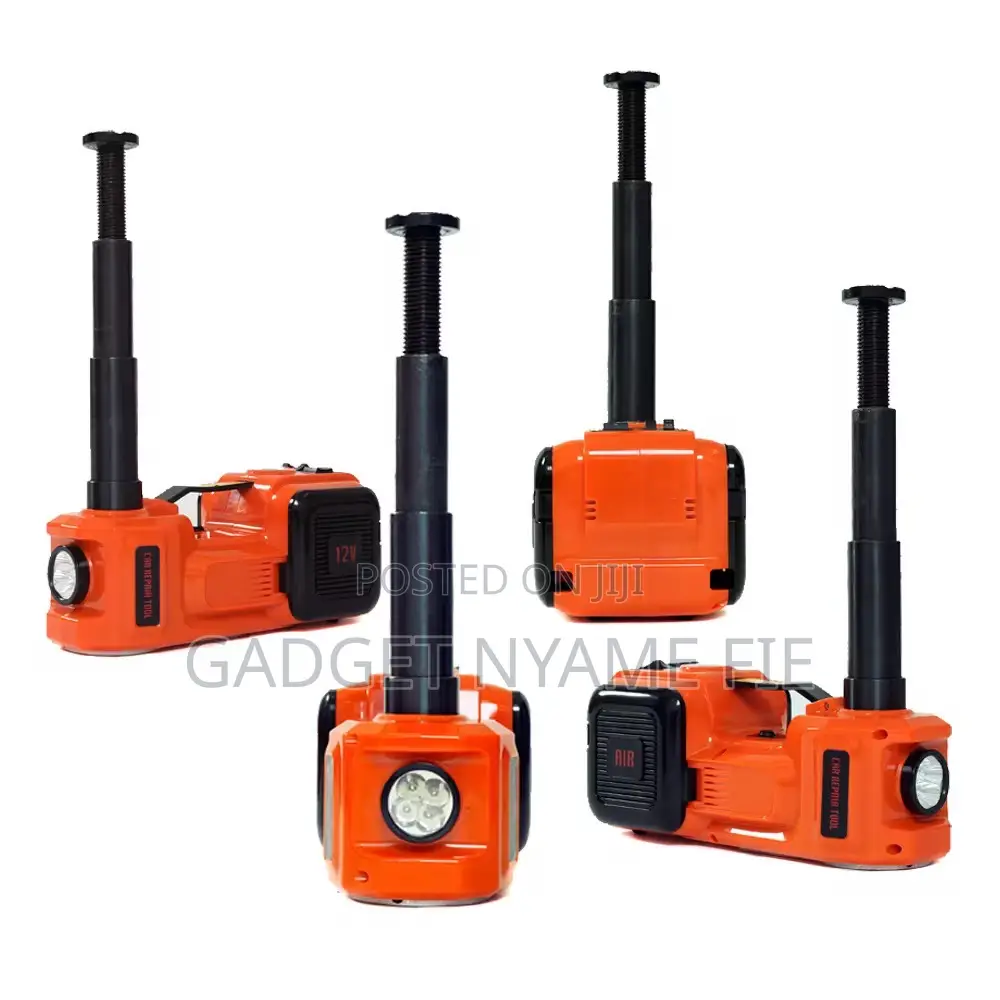 Portable Electronic Car Jack and Pump