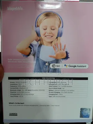 Blue Pebble Kids Headset
