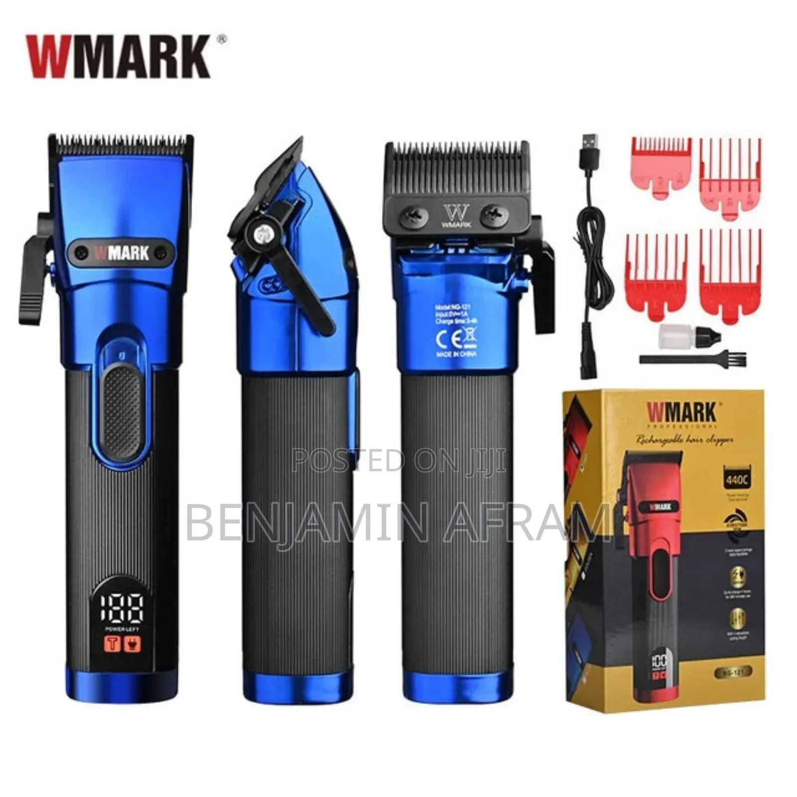 Cordless Wmark Hair Clippers Ng-121
