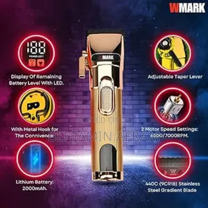Wmark Power RMP Hair Clippers. High Speed Barbering Machine