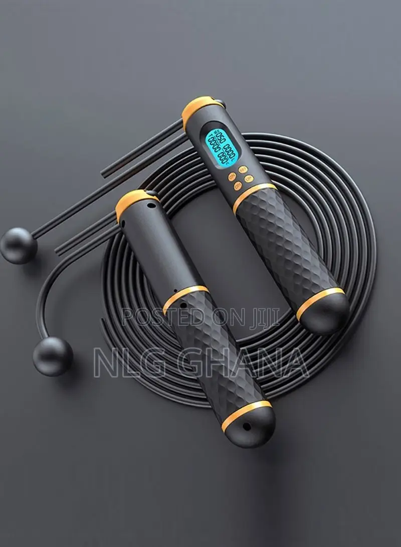 2-in-1 3m Digital Cordless Skipping Rope Counter. Tvx7016