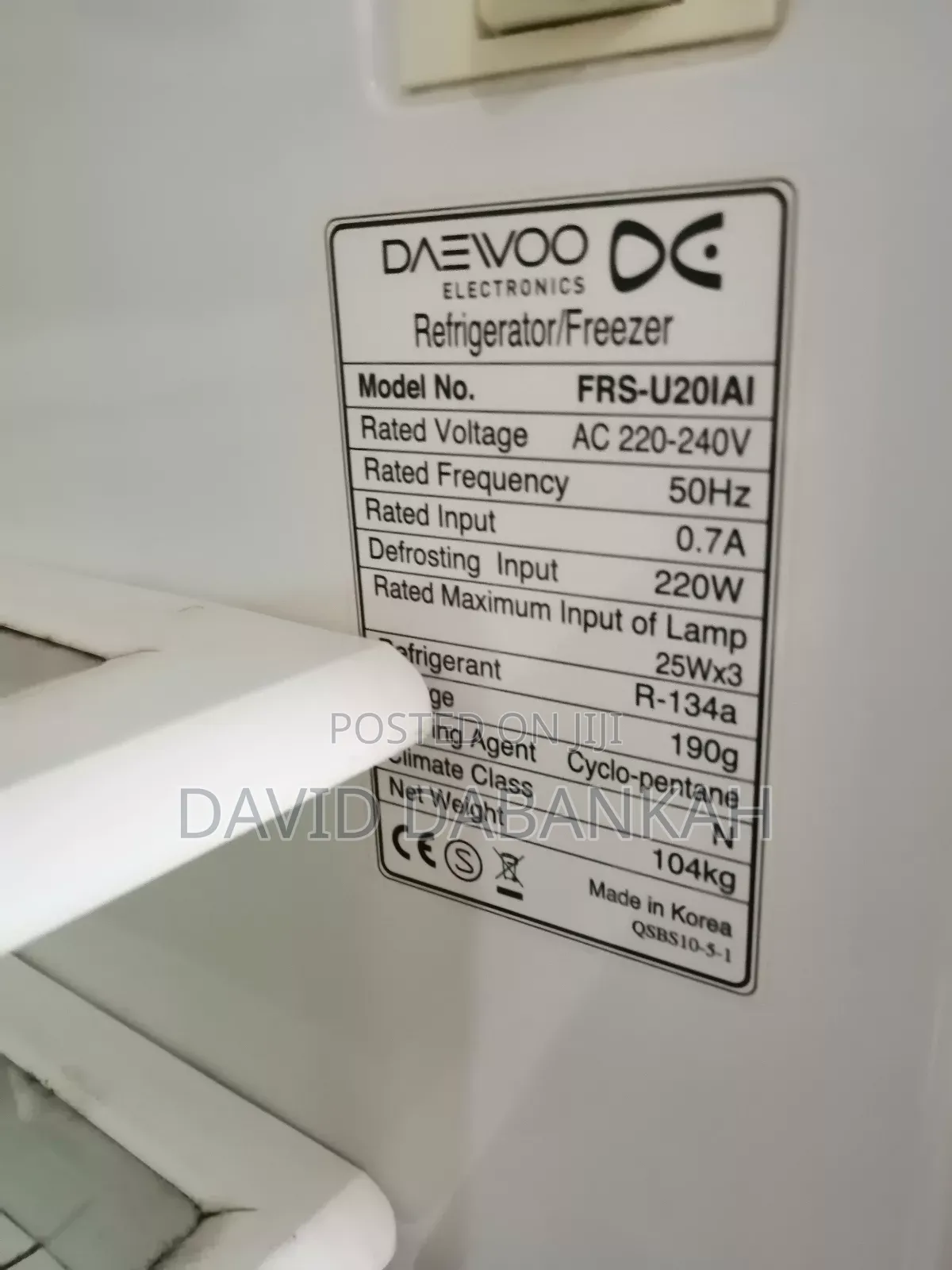 American Fridge Freezer