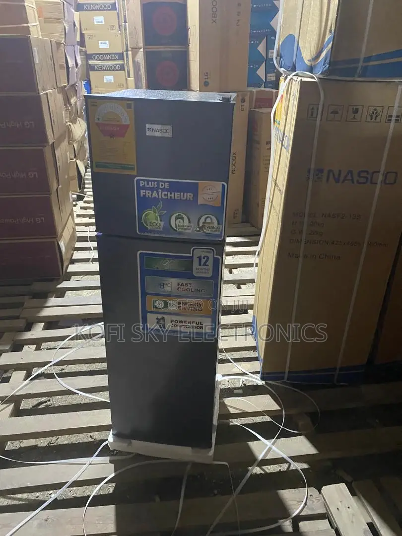Nasco 98litres Double Door Refrigerator-Nasf2-13s