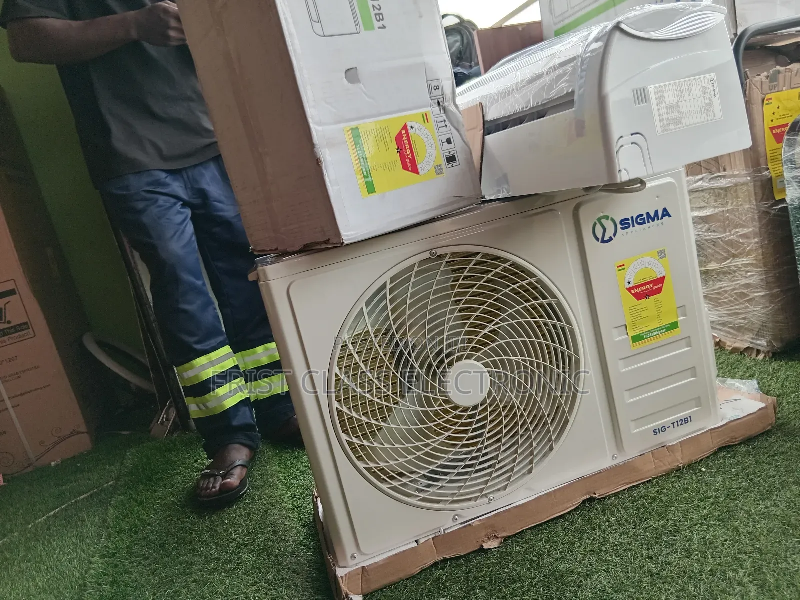 Smart Design, Powerful Cooling – Sigma Makes Comfort Easy.