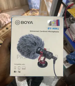 Boya Cardioid Microphone.