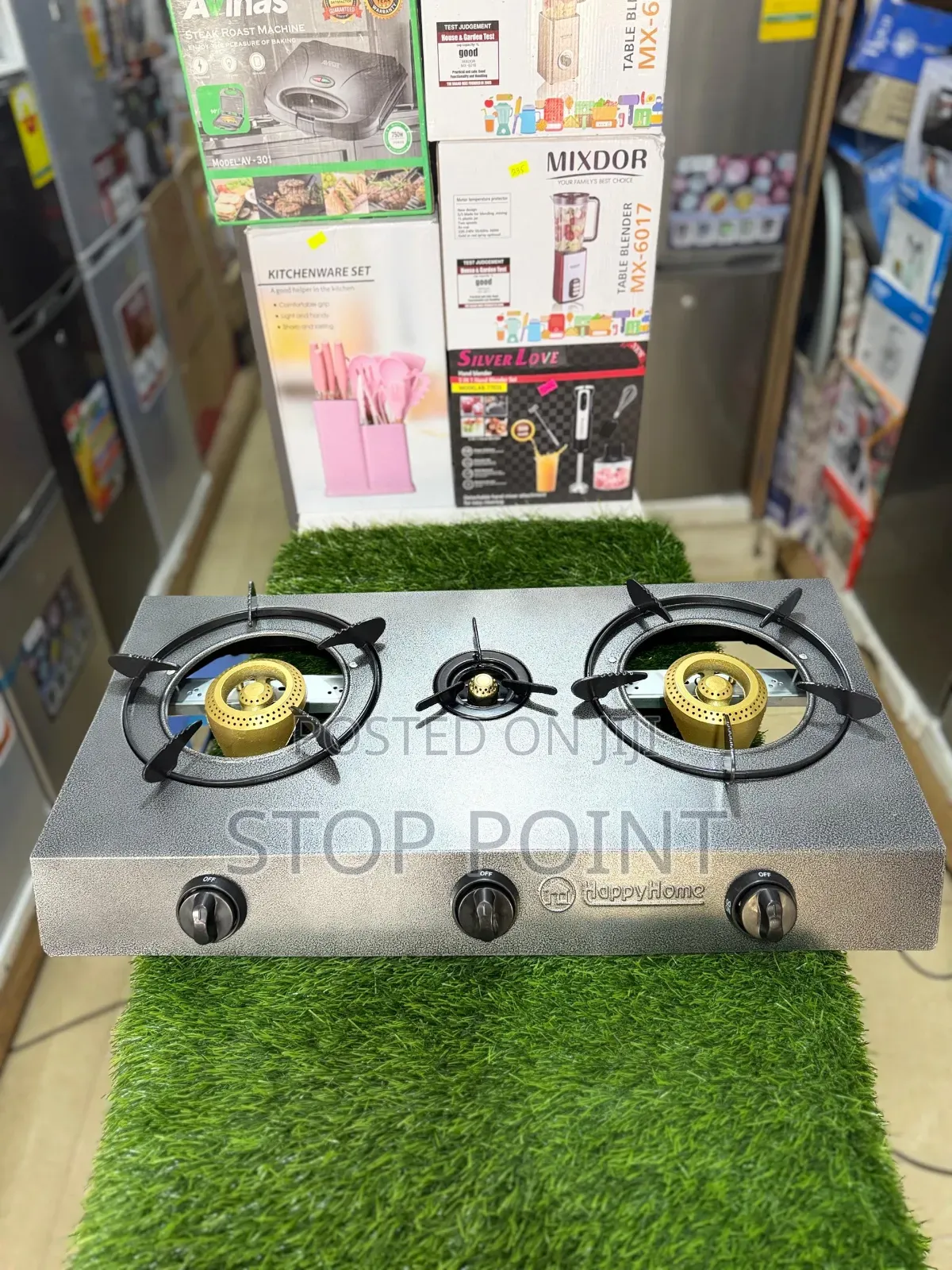Hard Body 3 Burner Gas Stove