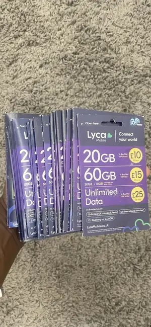 Activated Lycamobile Uk Sim Card