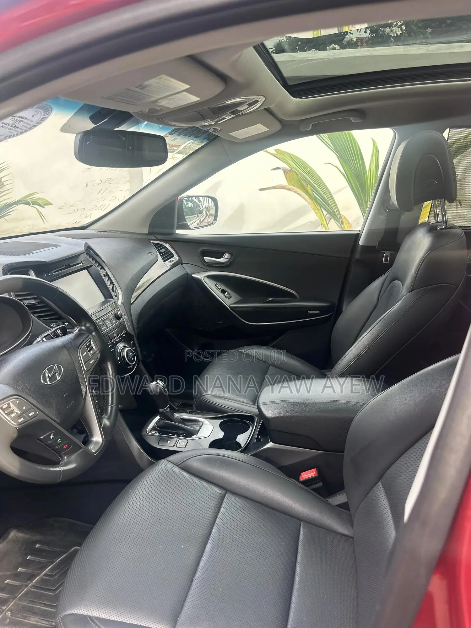 Hyundai Santa Fe SE Ultimate AWD 2017 Red