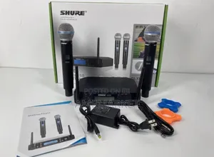 Glxd4 Vocal Dual Channel Wireless Microphone Shure 2 Beta58a Glxd24