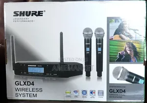 Glxd4 Vocal Dual Channel Wireless Microphone Shure 2 Beta58a Glxd24