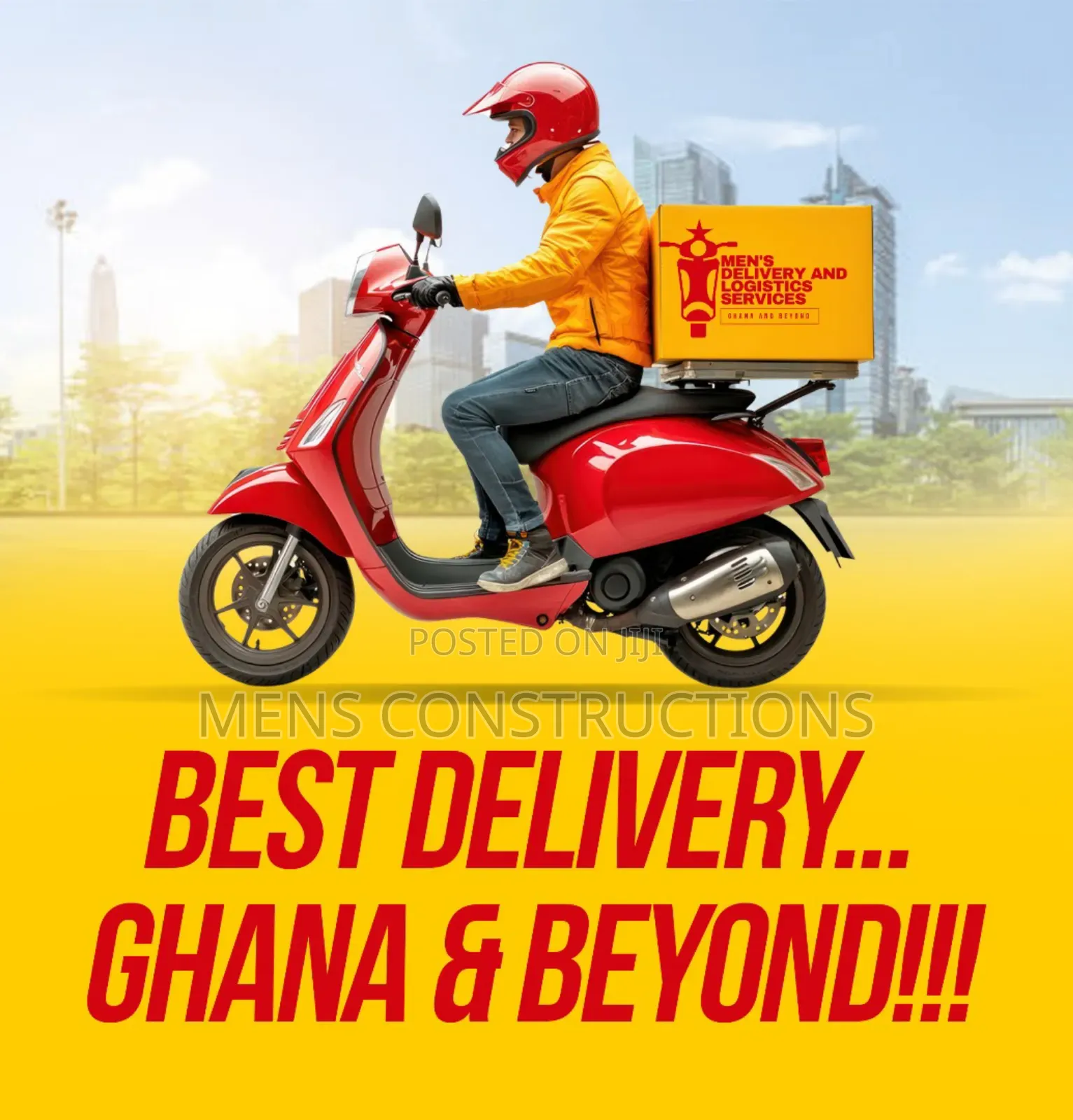 Men's Delivery and Logistics Services Ghana