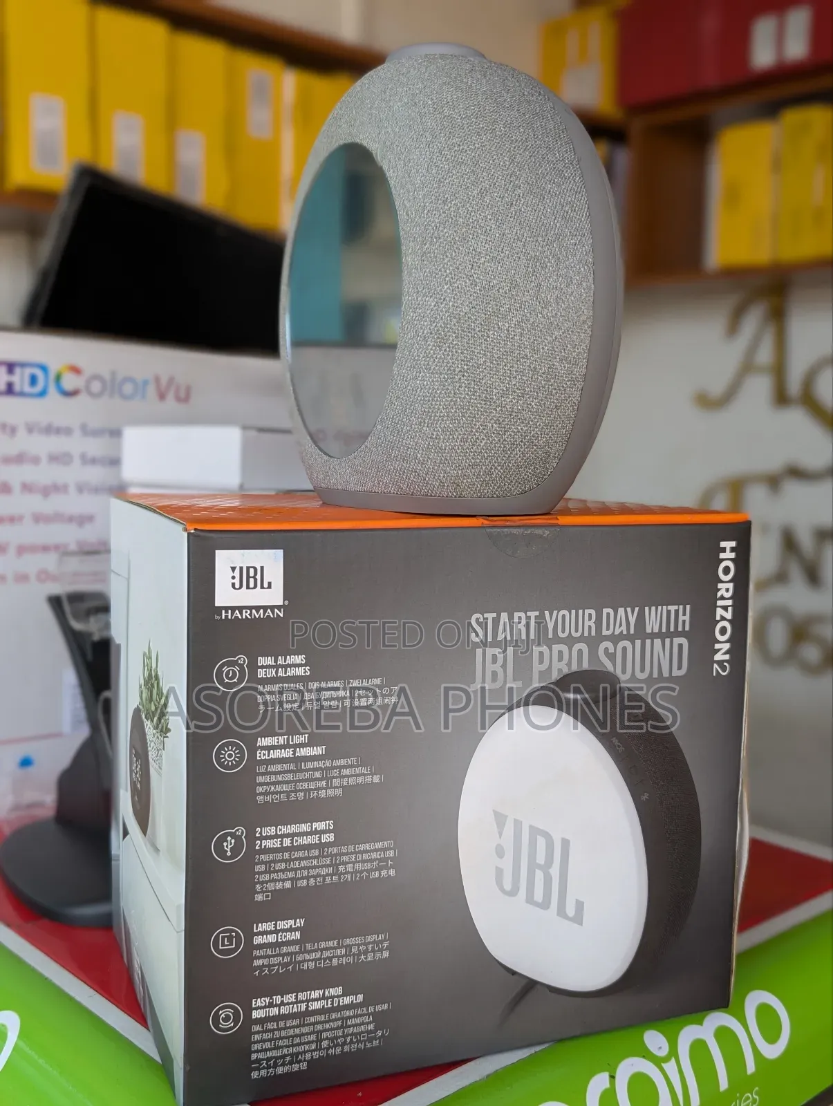 JBL Horizon 2 Bluetooth Clock  Radio