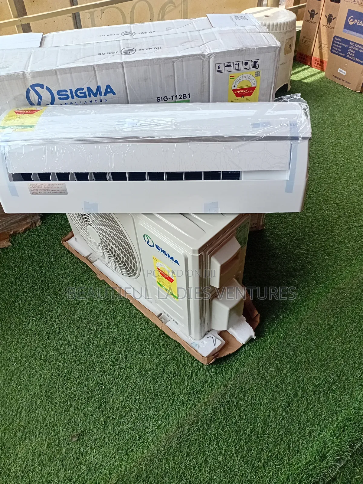 Sigma 1.5hp Split Air Conditioner Dependable, Efficient, and Stylish