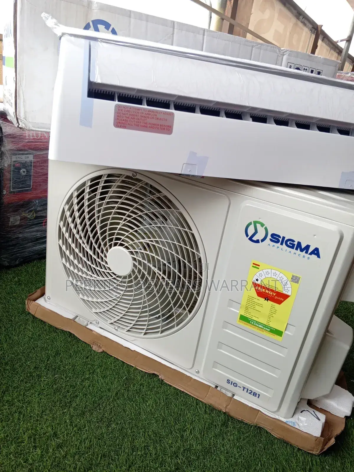 Sigma 1.5hp Window Air Conditioner With High Cooling Capacity