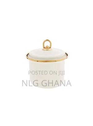 3 PCS Retro Cream Enamel Storage Container. Kar1160