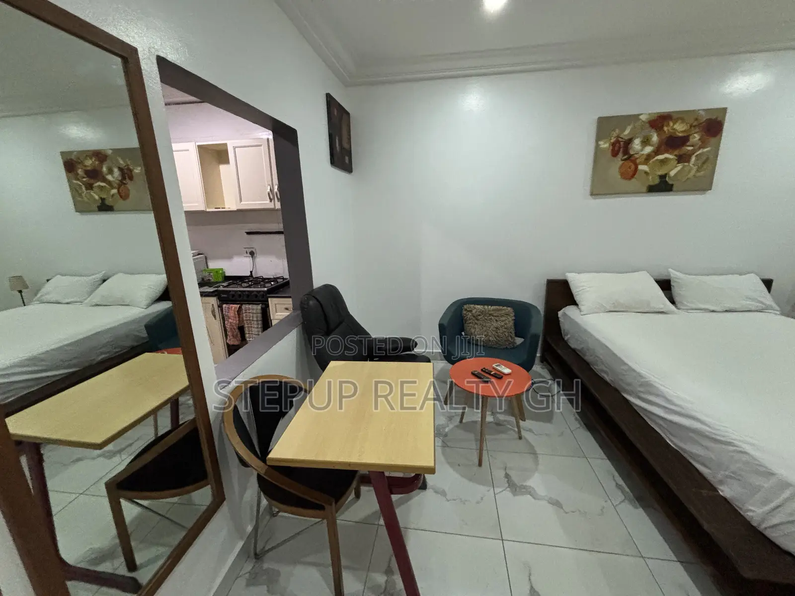 Pay Daily Furnished 1 Bedroom