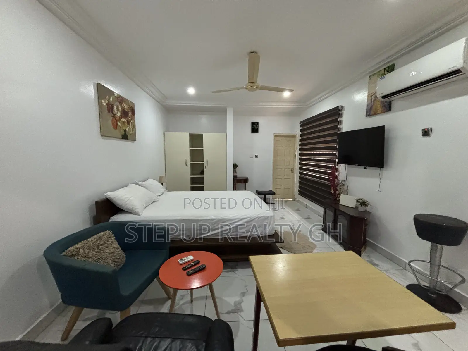 Pay Daily Furnished 1 Bedroom