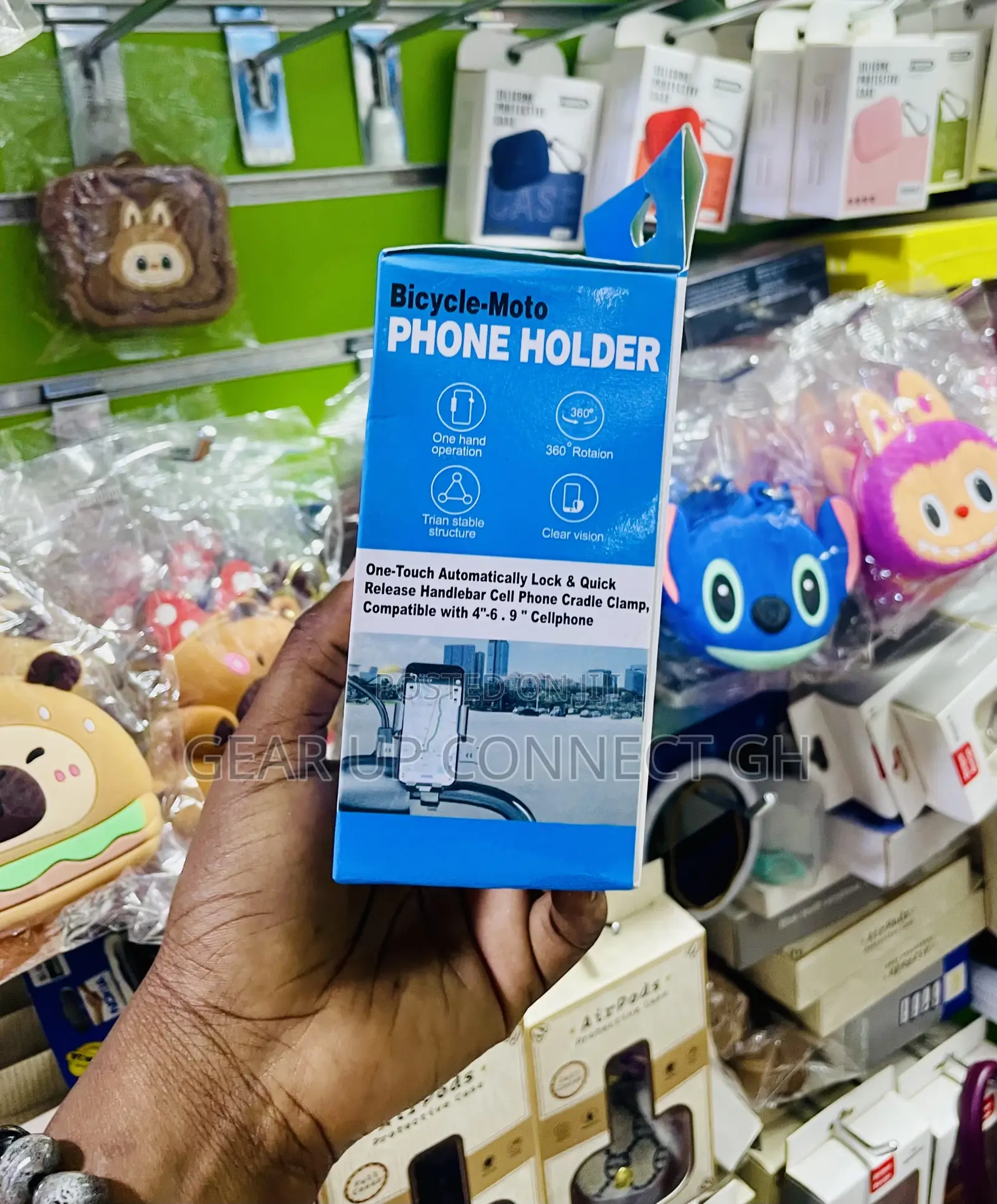 Bicycle- Moto Phone Holder