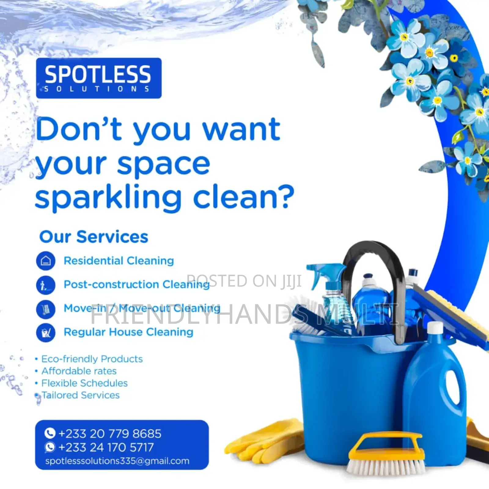 Cleaning Agency and Souvenirs Branding
