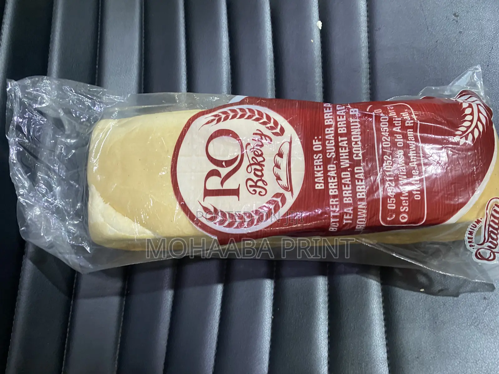 Bread Rubber Printing.