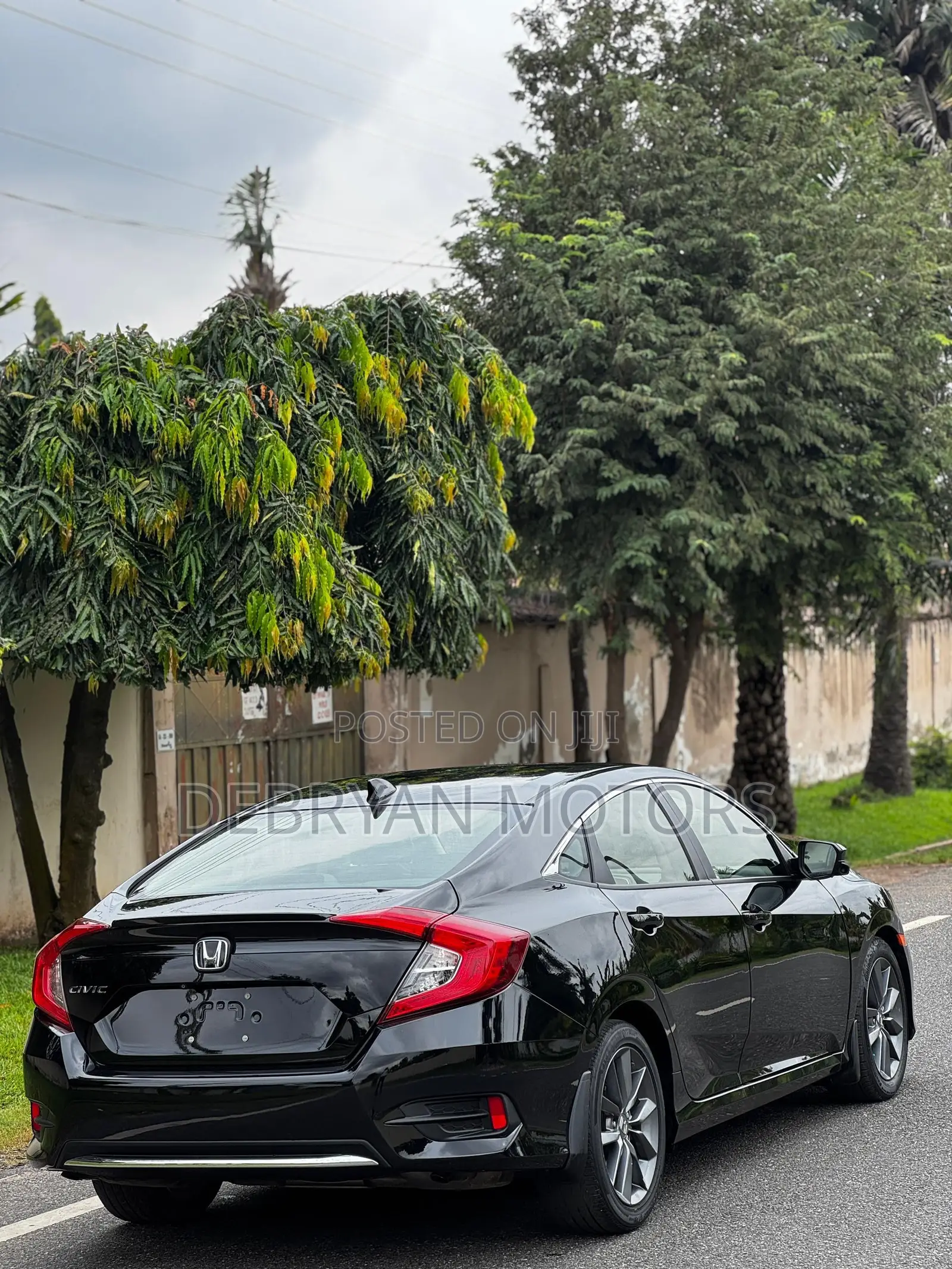 Honda Civic EX Sedan 2019 Black
