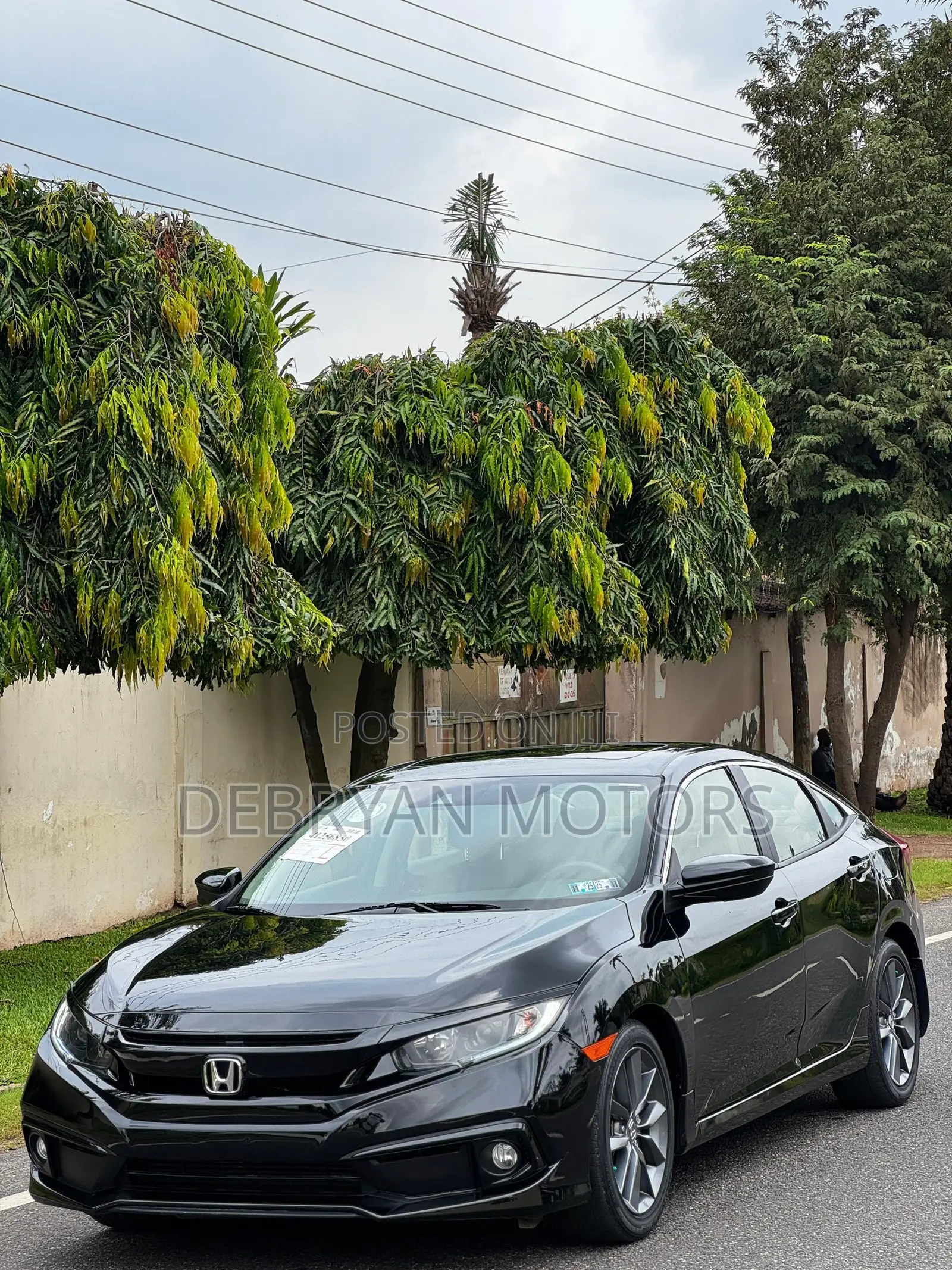 Honda Civic EX Sedan 2019 Black