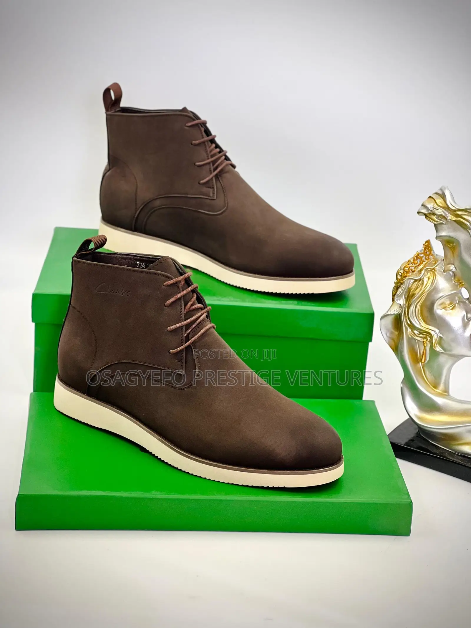 Quality Clarks Boot Coffee