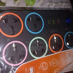 Extension Socket With Usb and Type C