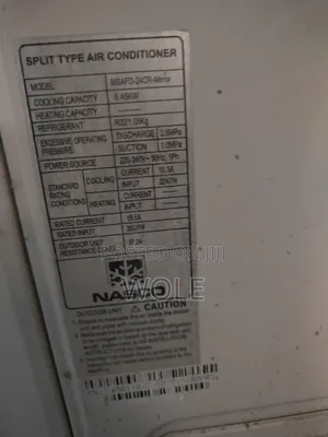Nasco 2.5 Complete (Indoor Outddoor) Mirror Design Split Unit a/C