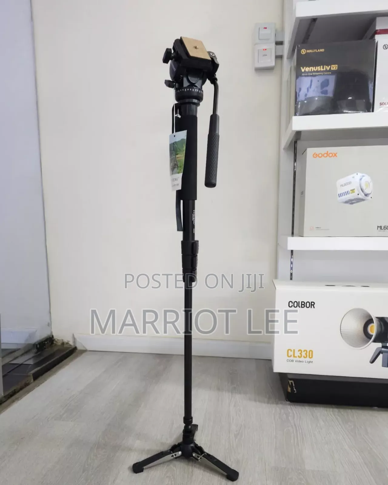 Monopod Stand_ Camera Stand + Phone Holder_ Heavy Duty Vct588