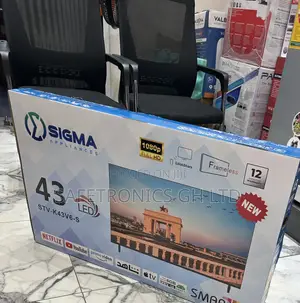 Unique Best Led Smart Full Hd Sig-K43v6-S Sigma Frameless Tv