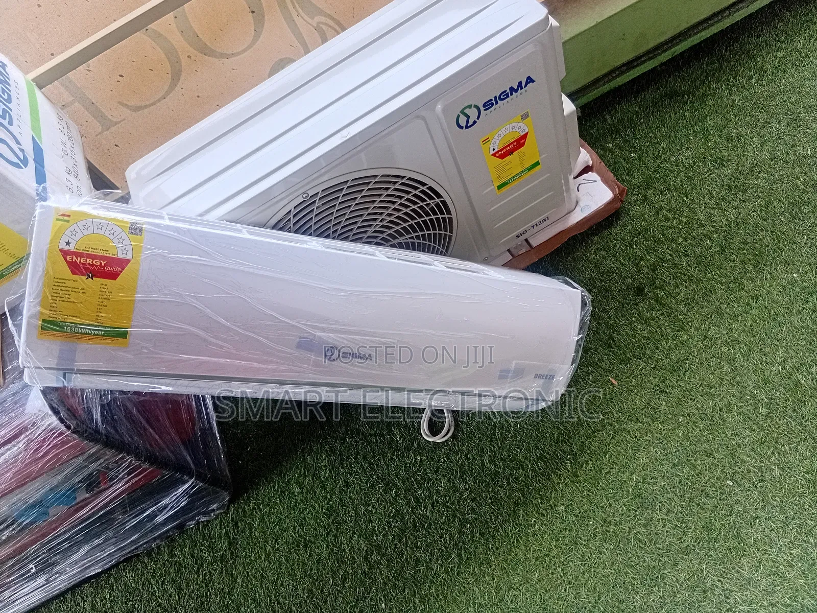 “Experience the Power of Sigma Cooling.”
1.5hp Split System