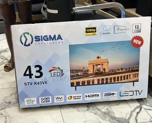 Just Approved Sig-K43v6 Sigma Full Hd Led 43 Inch Frameless Tv