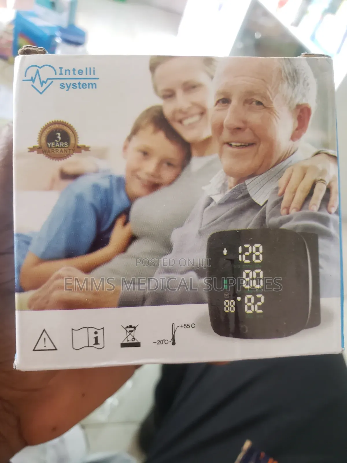 Wrist Bp Monitor ( Rechargeable)