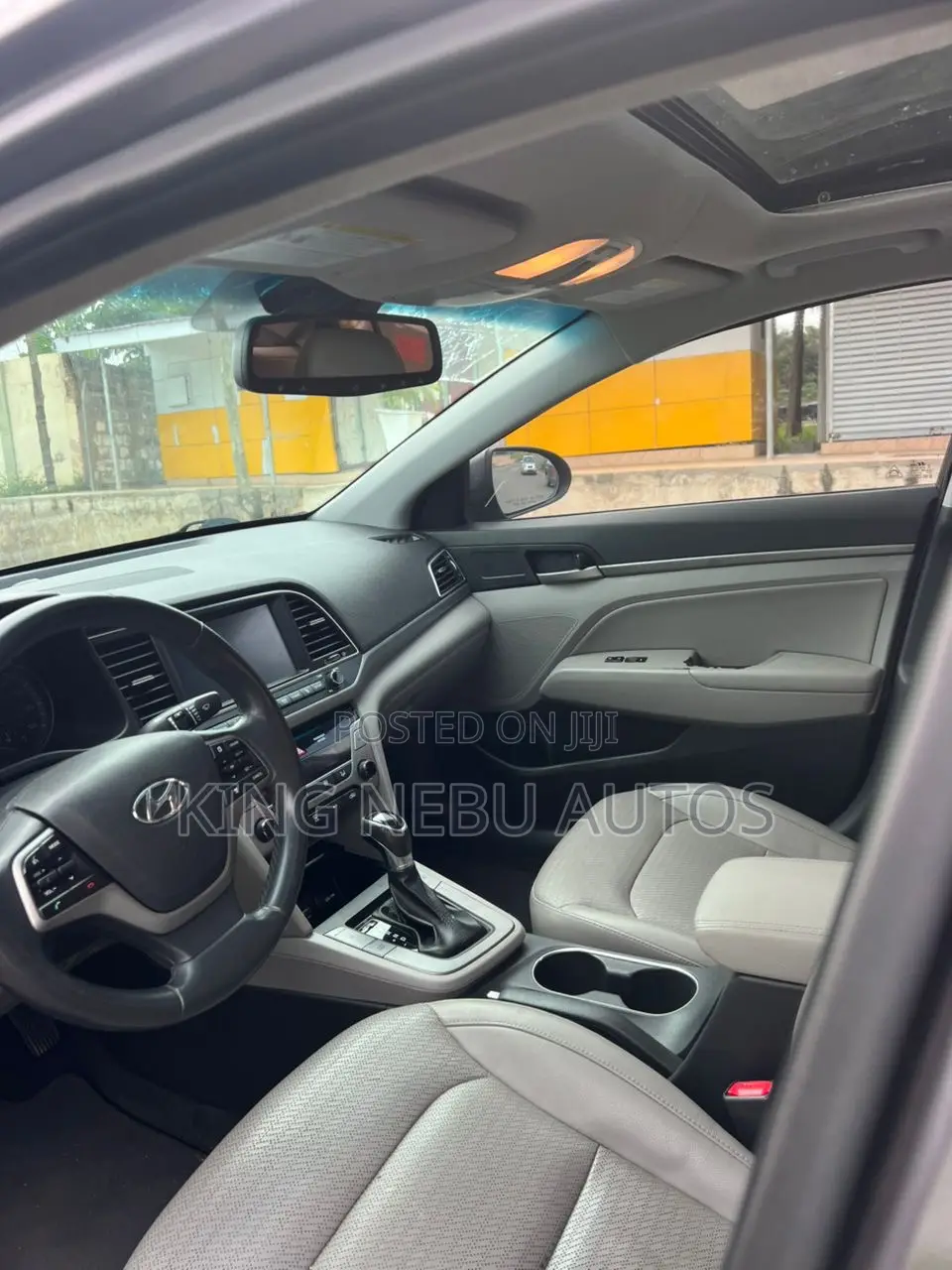 Hyundai Elantra Limited 2018 Gray