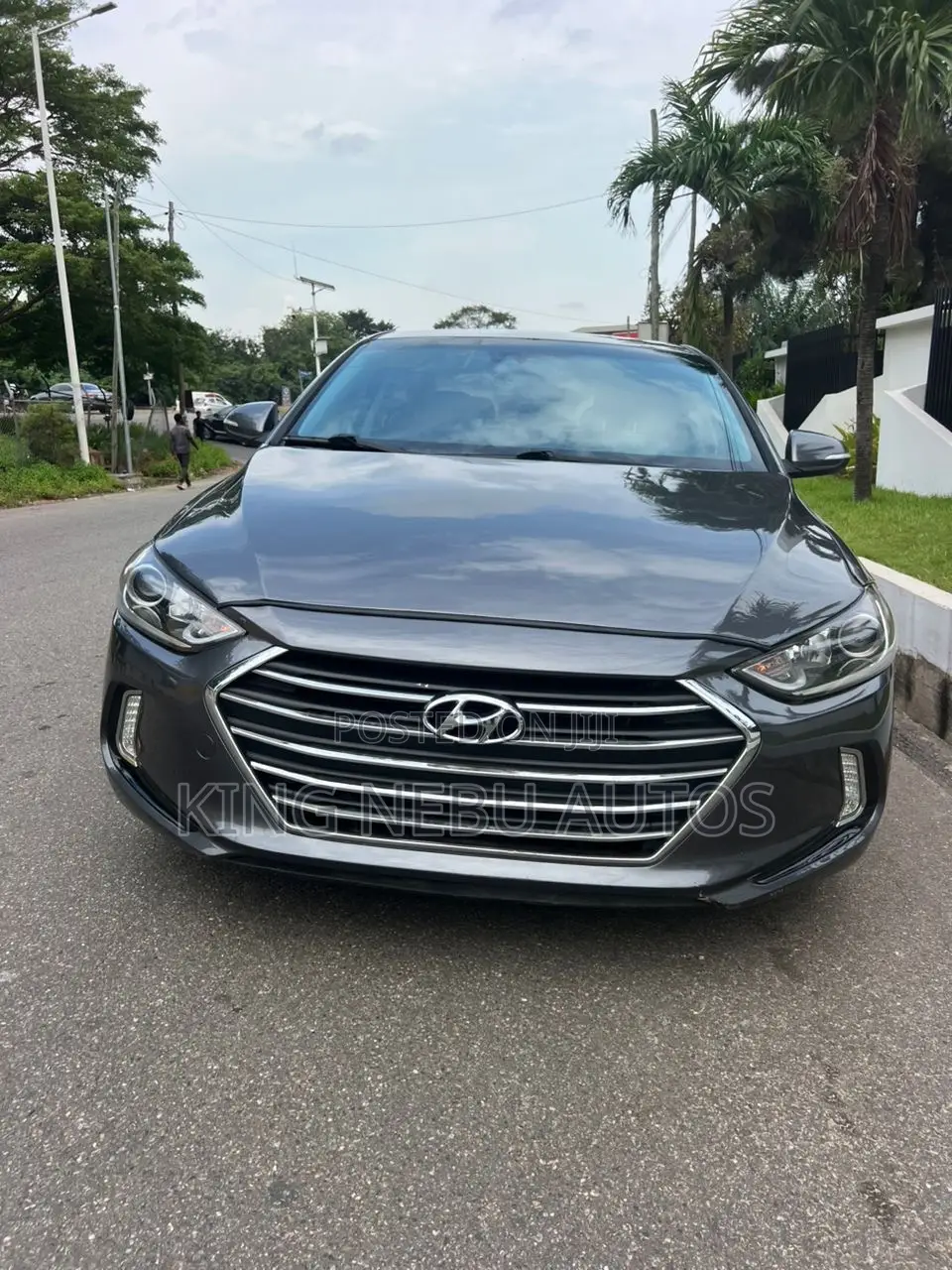 Hyundai Elantra Limited 2018 Gray