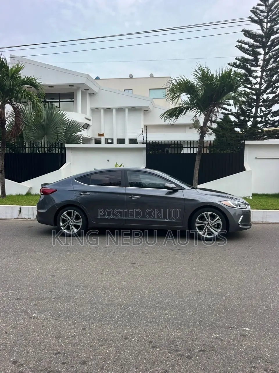 Hyundai Elantra Limited 2018 Gray